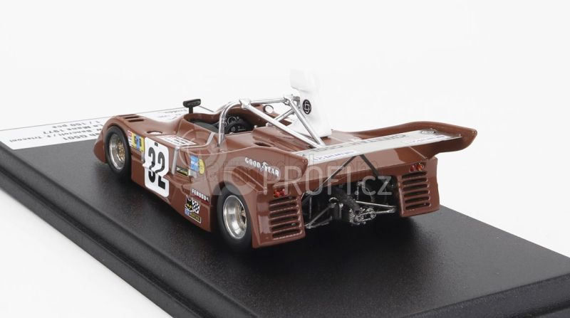 Trofeu Cheetah G501 Team Cheetah Racing Cars N 32 24h Le Mans 1977 Andre Chevalley - Wink Bancroft - Francois Trisconi 1:43 Hnědá Bílá