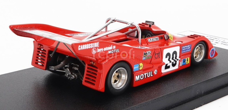 Trofeu Cheetah G601 Cosworth S4 Team Cheetah Racing N 20 24h Le Mans 1978 S.plastina - M.luini - J.d.grandjean 1:43 Red