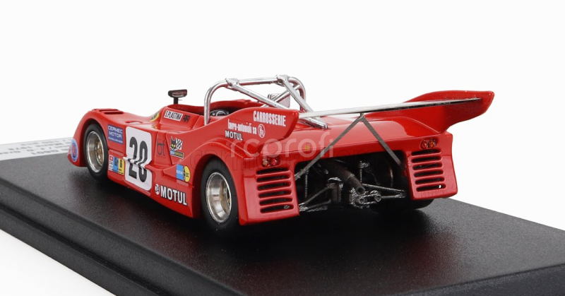 Trofeu Cheetah G601 Cosworth S4 Team Cheetah Racing N 20 24h Le Mans 1978 S.plastina - M.luini - J.d.grandjean 1:43 Red