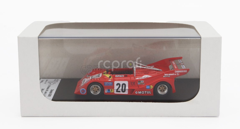Trofeu Cheetah G601 Cosworth S4 Team Cheetah Racing N 20 24h Le Mans 1978 S.plastina - M.luini - J.d.grandjean 1:43 Red