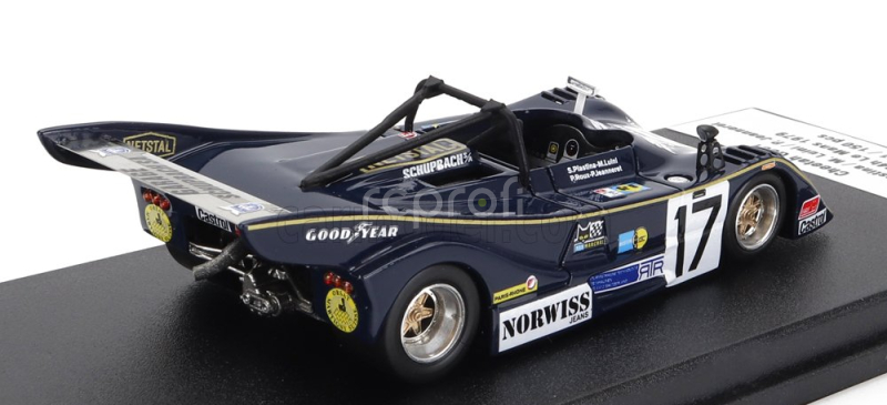Trofeu Cheetah G601 Team Cheetah Racing N 17 24h Le Mans 1979 S.plastina - M.luini - P.jeanneret 1:43 Blue