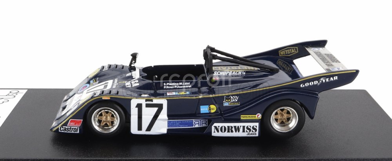 Trofeu Cheetah G601 Team Cheetah Racing N 17 24h Le Mans 1979 S.plastina - M.luini - P.jeanneret 1:43 Blue