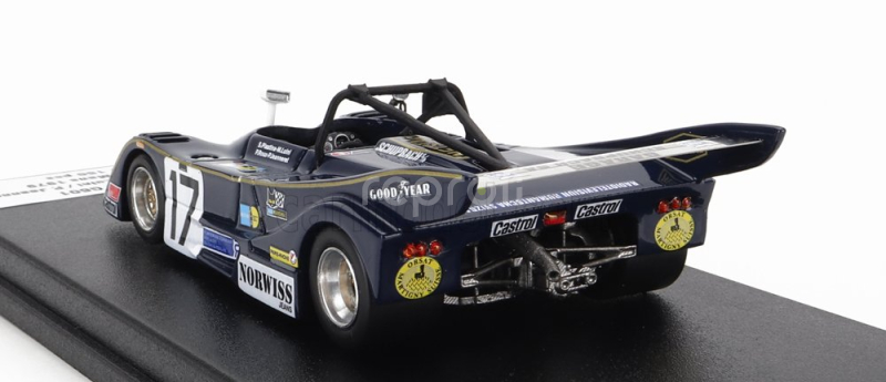 Trofeu Cheetah G601 Team Cheetah Racing N 17 24h Le Mans 1979 S.plastina - M.luini - P.jeanneret 1:43 Blue