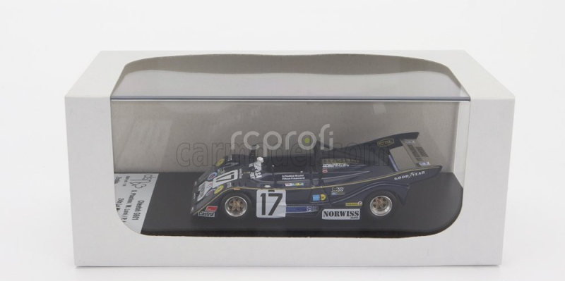 Trofeu Cheetah G601 Team Cheetah Racing N 17 24h Le Mans 1979 S.plastina - M.luini - P.jeanneret 1:43 Blue