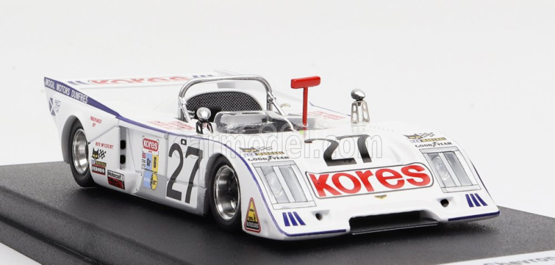 Trofeu Chevron B31 Bdg Team Kores Racing N 27 24h Le Mans 1978 T.charnell - R.smith - F.alliot - R.jones 1:43 Bílá