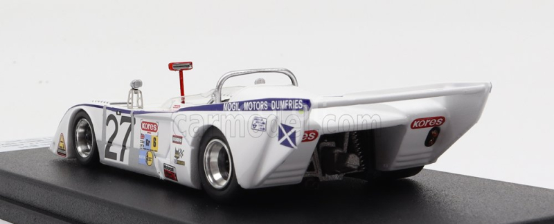 Trofeu Chevron B31 Bdg Team Kores Racing N 27 24h Le Mans 1978 T.charnell - R.smith - F.alliot - R.jones 1:43 Bílá