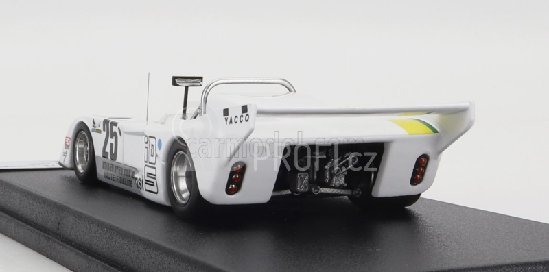 Trofeu Chevron B36 N 26 24h Le Mans 1980 B.sotty - D.laurent - P.hesnault 1:43 Bílá