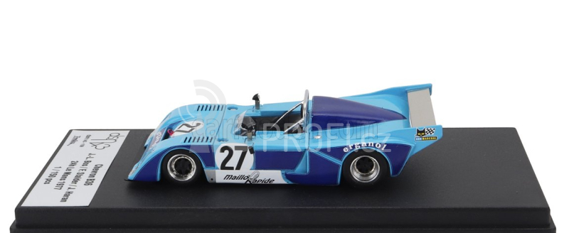 Trofeu Chevron B36 Spider Team Societe Racing N 27 24h Le Mans 1977 Jean Louis Bos - Fred Stalder - Jacky Heran 1:43