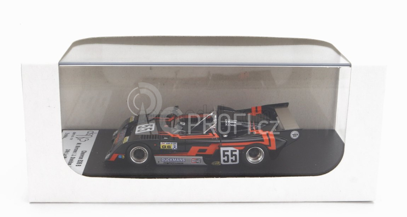 Trofeu Chevron B36b Cosworth S4 Team Chevron Racing N 55 24h Le Mans 1982 M.birrane - J.sheldon - N.crang 1:43 Černá Oranžová