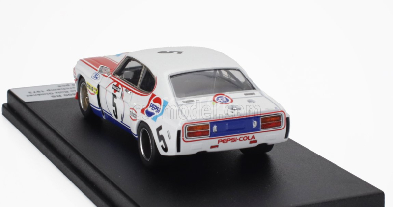 Trofeu Ford england Capri 2600 Rs Coupe N 5 24h Spa Francorchamps 1973 Jaime Mesia - Alberto Ruiz Gimenez 1:43 Bílá Červená