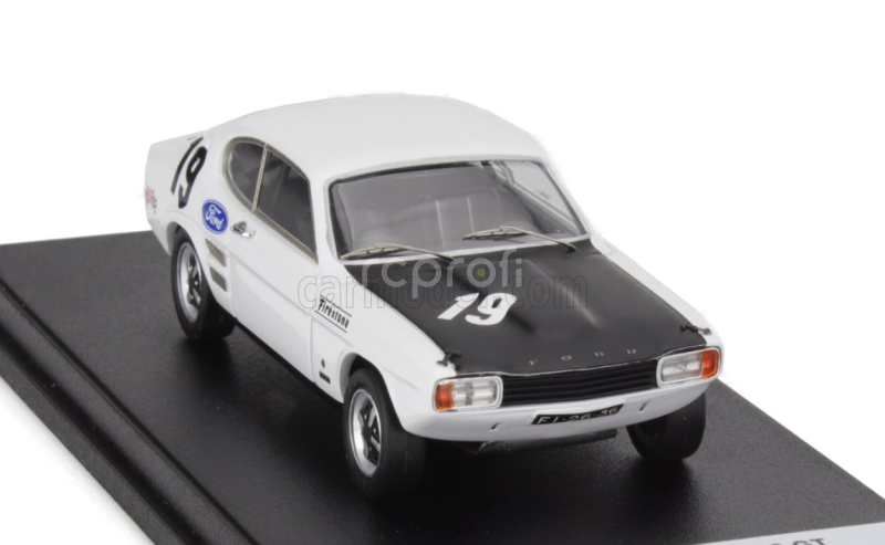 Trofeu Ford england Capri 3000 Gt Winner Gr.1 Rally Vila Real 1971 Ernesto Neves 1:43 Bílá Černá