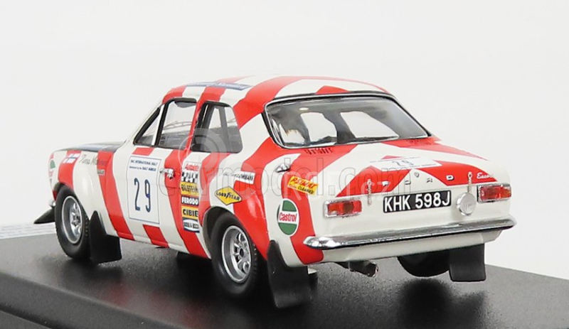 Trofeu Ford england Escort Mki N 29 Rally Rac Lombard (night Version) 1970 T.makinen 1:43 Bílá Červená Černá