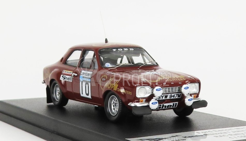 Trofeu Ford england Escort Mki (night Version) N 10 Rally Rac Lombard 1974 H.mikkola - J.davenport 1:43 Brown