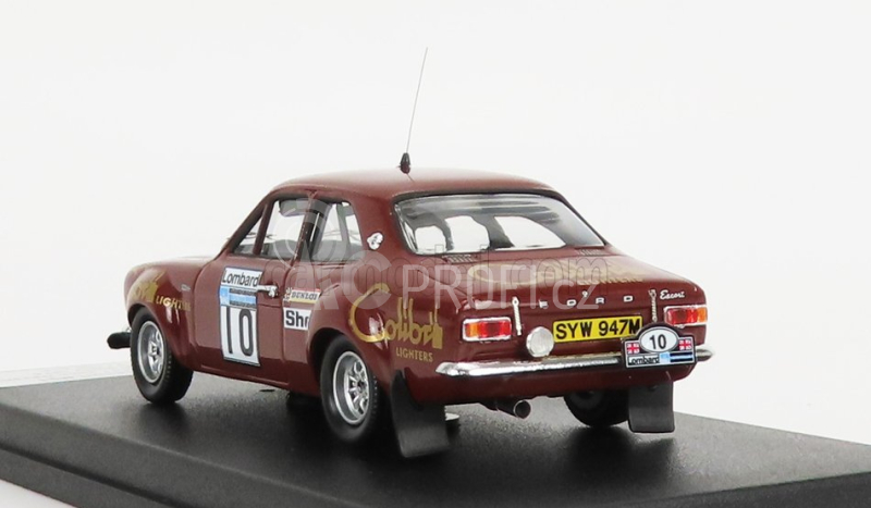 Trofeu Ford england Escort Mki (night Version) N 10 Rally Rac Lombard 1974 H.mikkola - J.davenport 1:43 Brown
