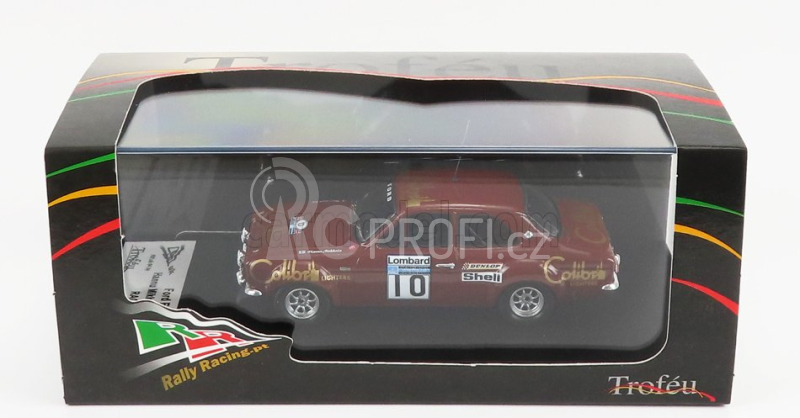 Trofeu Ford england Escort Mki (night Version) N 10 Rally Rac Lombard 1974 H.mikkola - J.davenport 1:43 Brown