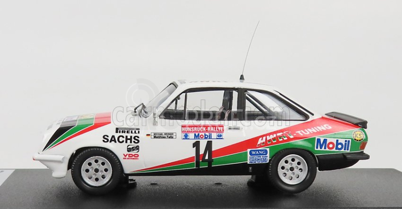 Trofeu Ford england Escort Mkii Rs 2000 N 14 Rally Hunsruck 1984 M.werner - M.feltz 1:43 Bílá Červená Zelená