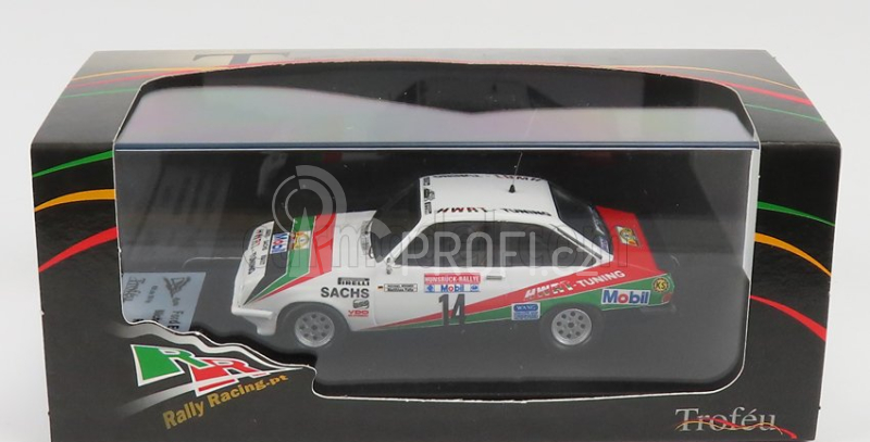 Trofeu Ford england Escort Mkii Rs 2000 N 14 Rally Hunsruck 1984 M.werner - M.feltz 1:43 Bílá Červená Zelená