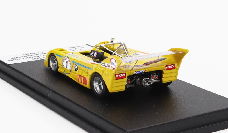 Trofeu Lola T292 N 1 Winner 500km Benguela 1973 Nicha Cabral - Antonio Peixinho 1:43 Žlutá