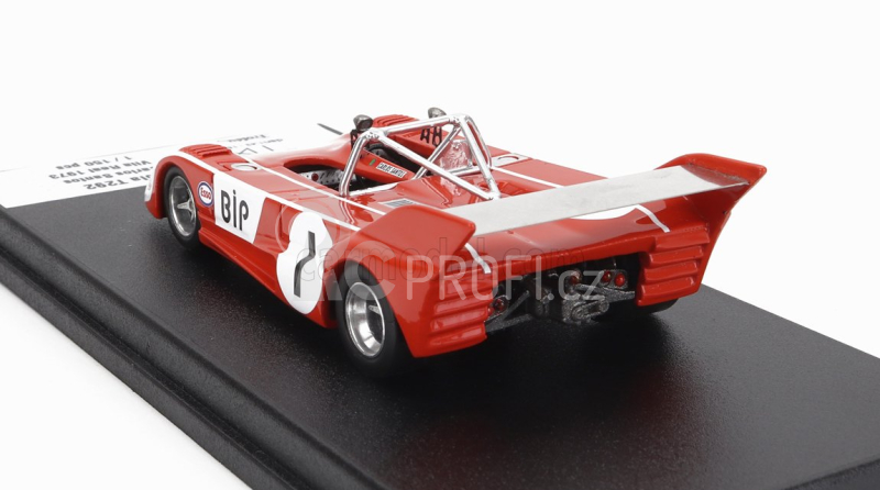 Trofeu Lola T292 Sider N 1 Rally Vila Real 1973 Carlos Gaspar 1:43 Oranžová Bílá