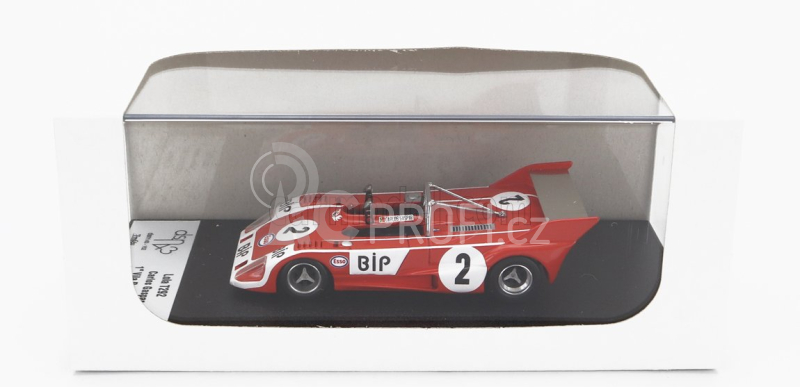 Trofeu Lola T292 Sider N 2 Winner Rally Vila Real 1973 Carlos Santos 1:43 Oranžová Bílá