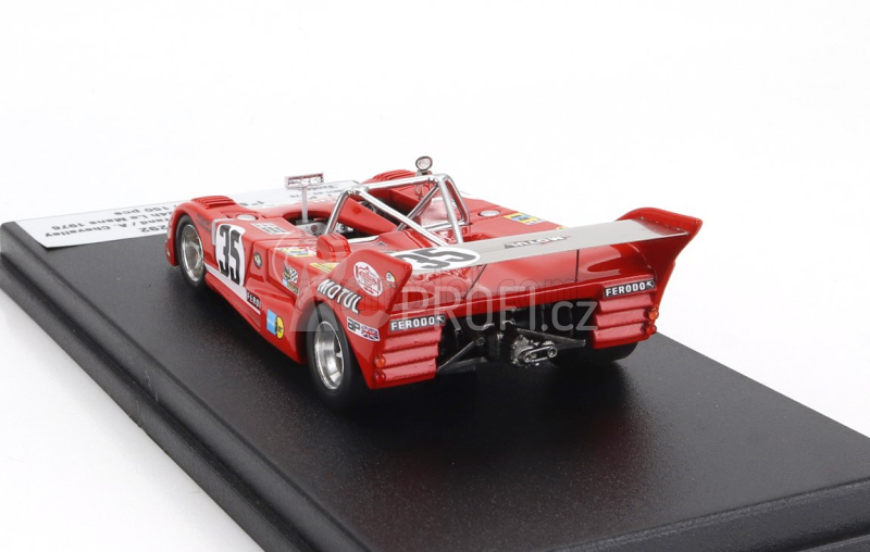 Trofeu Lola T292 Team George Morand N 35 Winner Class 24h Le Mans 1976 Francois Trisconi - Georges Morand - Andre Chevalley 1:43 Red