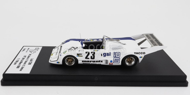 Trofeu Lola T298 N 23 24h Le Mans 1980 Michel Dubois - Florian Vetsch - Christian Debias 1:43 Bílá