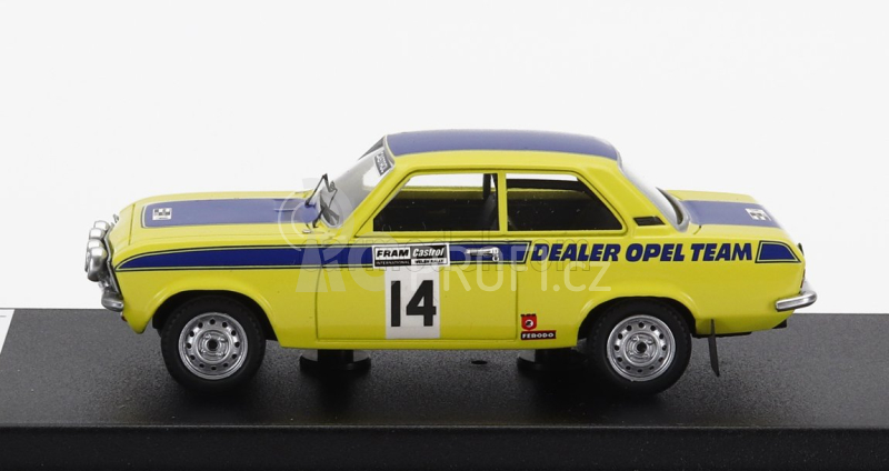 Trofeu Opel Ascona (night Version) N 14 Rally Welsh 1974 R.brookes - R.h.evans 1:43 Žlutá Modrá