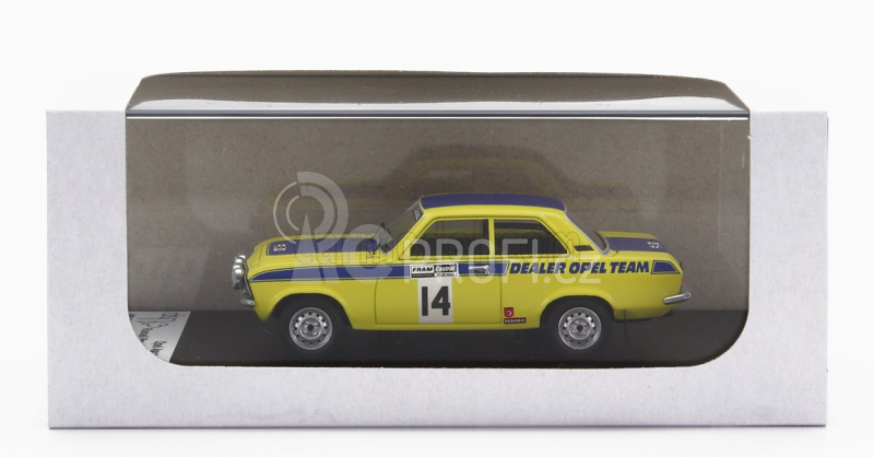 Trofeu Opel Ascona (night Version) N 14 Rally Welsh 1974 R.brookes - R.h.evans 1:43 Žlutá Modrá