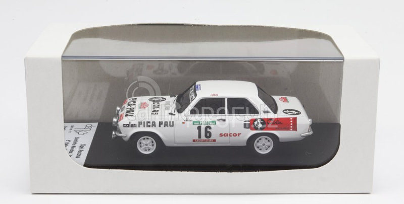 Trofeu Opel Ascona (night Version) N 16 Rally Portugal 1976 S.mendes - J.nobre 1:43 Bílá