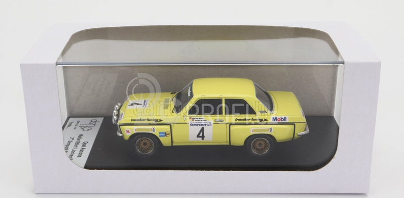 Trofeu Opel Ascona (night Version) N 4 2nd Rally Semperit 1973 W.rohrl - J.berger 1:43 Žlutá