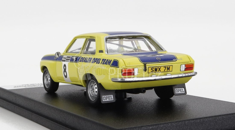 Trofeu Opel Ascona (night Version) N 8 Rally Welsh 1974 T.fall - M.broad 1:43 Žlutá Modrá