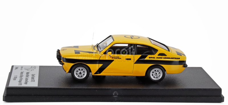 Trofeu Opel Kadett Gte N 0 Test Car Rally Montecarlo 1975 Walter Rohrl - Jochen Berger 1:43 Žlutá Černá