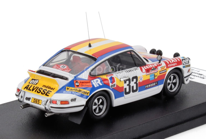 Trofeu Porsche 911 Carrera Rs Coupe (night Version) N 33 Rally Montecarlo 1976 Nicolas Koob - Nico Demuth 1:43 Různé