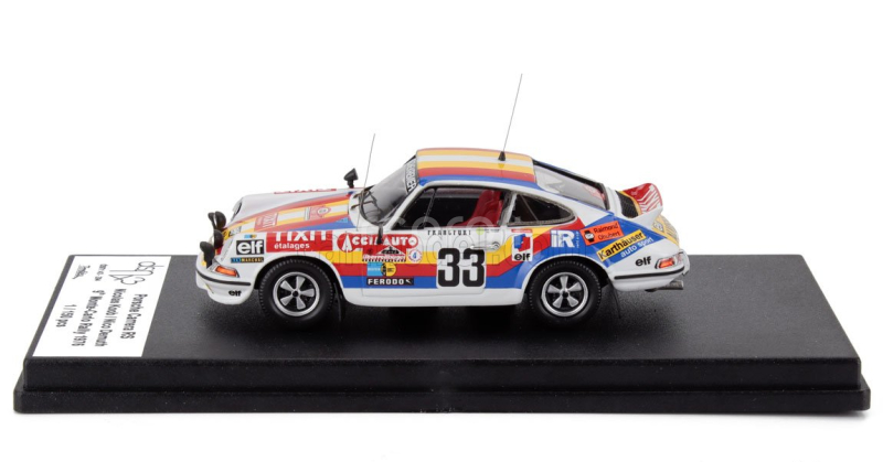 Trofeu Porsche 911 Carrera Rs Coupe (night Version) N 33 Rally Montecarlo 1976 Nicolas Koob - Nico Demuth 1:43 Různé