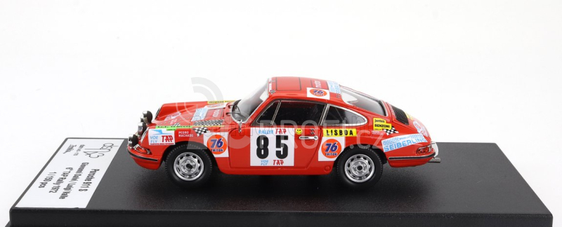 Trofeu Porsche 911s Coupe (night Version) N 85 Rally Tap 1972 Giovanni Salvi - Luigi Valle 1:43 Orange