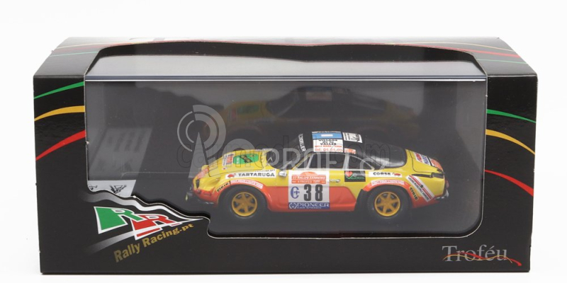 Trofeu Renault Alpine A110 N 38 Rally Sanremo 1981 C.rey - Struyf 1:43 Žlutá Černá Oranžová