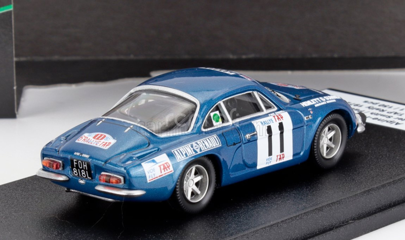 Trofeu Renault Alpine A110 (night Version)  N 11 Rally Tap 1972 Peter Smith - Paul Russell 1:43 Blue