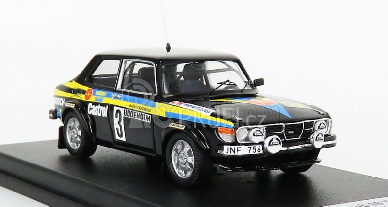 Trofeu Saab 99 Turbo N 3 Winner Rally Sweden 1979 S.blomqvist - B.cederberg 1:43 Black