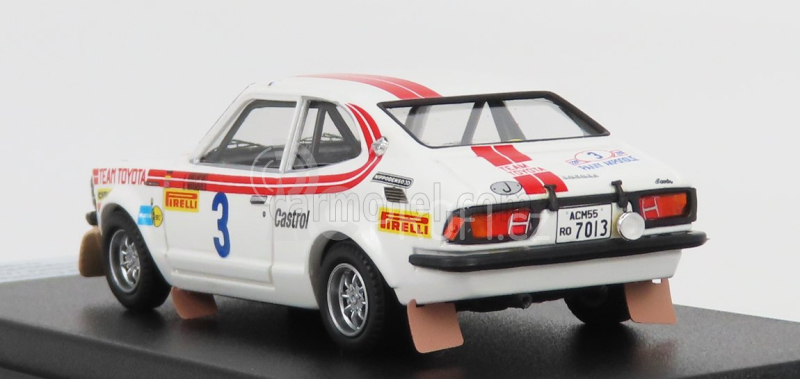 Trofeu Toyota Corolla Levin (night Version) N 3 Rally Acropolis 1975 A.warmbold - J.davenport 1:43 Bílá Červená