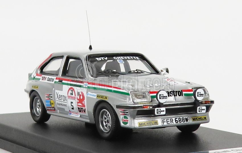 Trofeu Vauxhall Chevette Hsr (night Version) N 5 Rally 1000 Lakes 1980 P.airikkala - R.virtanen 1:43 Silver