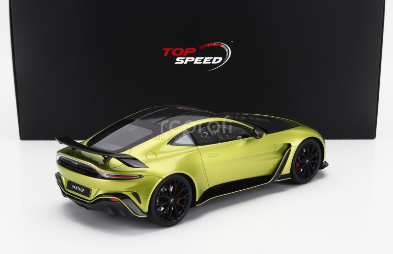 Truescale Aston martin V12 Vantage 2023 1:18 Kosmopolitní Žlutá