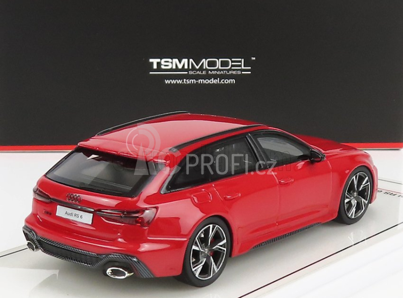 Truescale Audi A6 Rs6 Avant 2019 1:43 Tango Red
