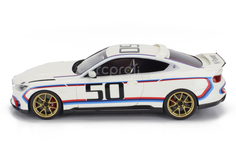 Truescale BMW 3.0 Csl Coupe Team Bmw Motorsport N 50 Jahre M Power 2022 1:18 Bílá