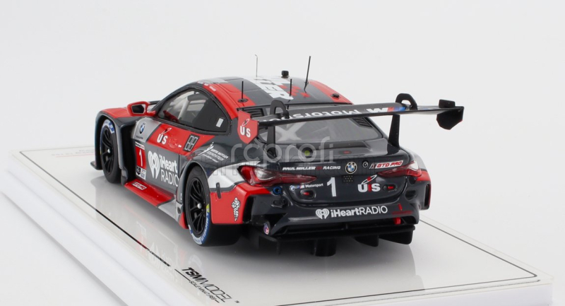Truescale BMW 4-series M4 Gt3 Team Paul Miller Racing N 1 12h Sebring 2024 Bryan Sellers - Madison Snow - Neil Verhagen 1:43 Šedá Červená