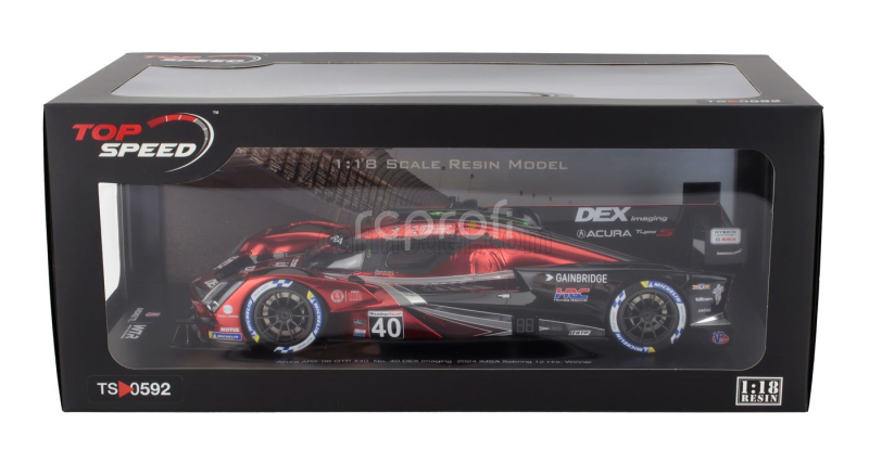 Truescale Bugatti W16 Mistral 2023 1:18 Black