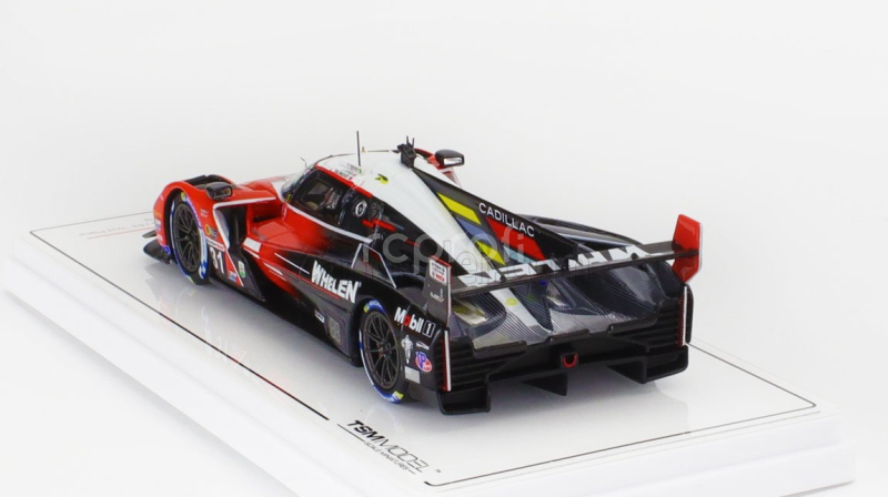 Truescale Cadillac V-series R 5.5l V8 Team Whelen Cadillac Racing N 31 2nd Imsa 24h Daytona 2024 Jack Aitken - Tom Blomqvist - Pipo Derani 1:43 Červená Černá