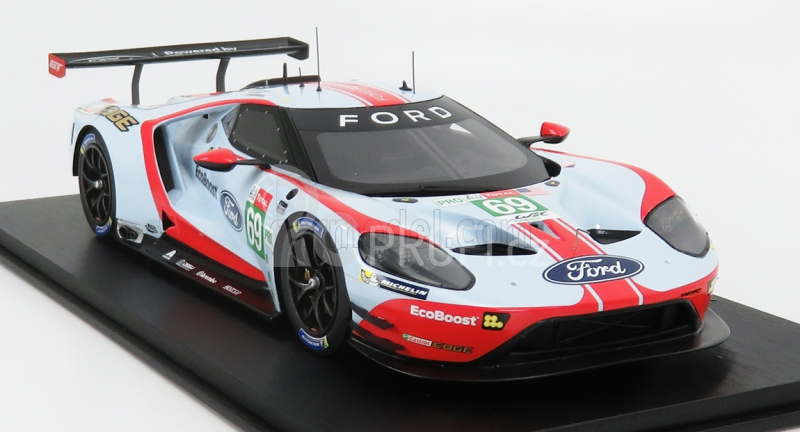 Truescale Ford usa Gt Ford Ecoboost 3.5l Turbo V6 Team Ford Chip Ganassi Usa N 69 5th Lmgte Pro Class 24h Le Mans 2019 R.briscoe - S.dixon - R.westbrook 1:18 Světle Modrá