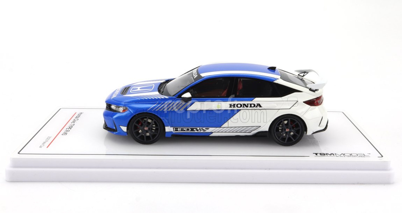 Truescale Honda Civic Type R 2023 1:43 Modrá Bílá