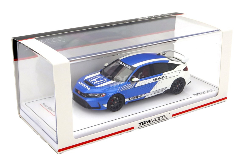 Truescale Honda Civic Type R 2023 1:43 Modrá Bílá