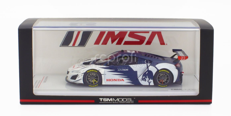 Truescale Honda Nsx Gt3 Evo Team Alpha Tauri N 0 Red Bull Formula Nurburgring 2023 Yuki Tsunoda 1:43 Bílá Modrá